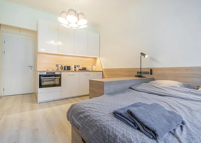 Business Andel, 10 Min To Centre, Netflix, Paid Parking Apartament Praga